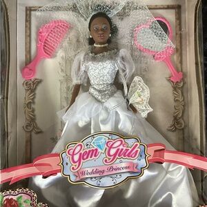 Wedding Princess Doll with White Dress